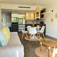 Cap d Antibes Terrasse climatisation et parking, kh&aacute;ch sạn ở Juan-les-Pins