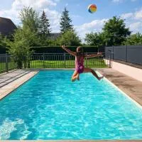 Le Poulailler Europapark & Rulantica nur 6 km, Haus mit Privatpool ruhig, hotel en Rhinau