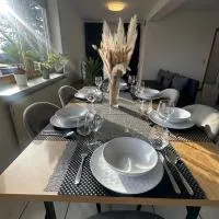 Viesnīca Ferienwohnung in Rheinfelden, Grenznähe und Blick auf die Schweiz pilsētā Karsau