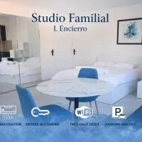 Studio familial centre ville, Parc expo, Arena, hotel em Pérols