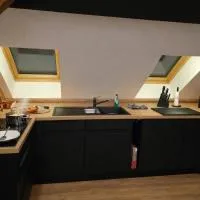 Ferienwohnung NR4 DG Klima, khách sạn ở Großräschen