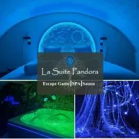 La Suite Pandora - Escape Game I SPA I Sauna, готель у місті Курнон-д'Овернь