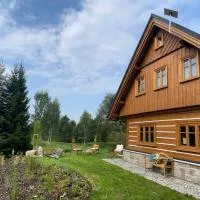 Apartmán se zahradou v Chalupě U Tří srnek, hotel di Albrechtice v Jizerskych horach