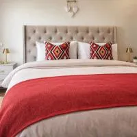Family Beach Apartment with 2 Terraces, PS4, WiFi, hotelli kohteessa Mohammedia