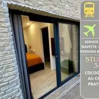 Chambre 34 indépendante et privée avec service de navette en supplément, hotel din Bonlier