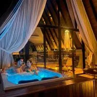 Chale Jardim Secreto, hotel din Andradas