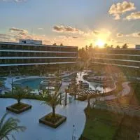 Uma Jóia de Apartamento studio em Muro Alto com varanda gourmet um quarto, hotel i Ipojuca
