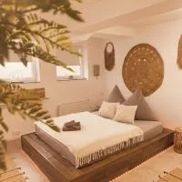 BOHO Apartment Auréa nähe Salzburg, hotell i Freilassing