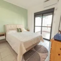 Depto en Boulevard con cochera y terraza exclusiva, hotel en Santa Fe
