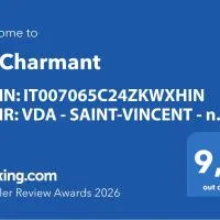 "Le Charmant" - CIR VDA-SAINT-VINCENT-n 0004, hotel u gradu 'Saint Vincent'
