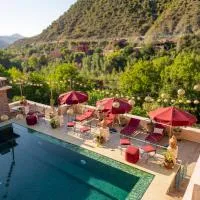villa lalla Ourika & heated pool, hotel v destinácii Aghbalou
