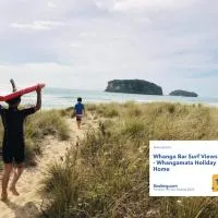 Whanga Bar Surf Views - Whangamata Holiday Home, hotel v destinaci Whangamata