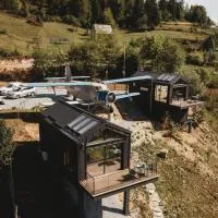 Cabana cu vedere spectaculoasa din pat - Apuseni Air Soare, hotel em Mătişeşti