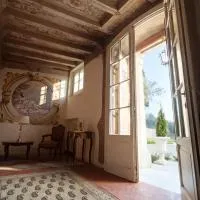 Villa Dorigny Dimora Storica con Affreschi e Giardino, מלון בורונה