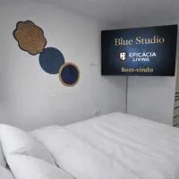 Blue Studio - AC - Cozinha Privativa - WC partilhado - Eficácia Living - Abrantes, hotel em Abrantes