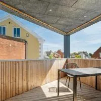 Svendborg में, होटल Helt nyt charmerende byhus i centrum med skøn tagterrasse