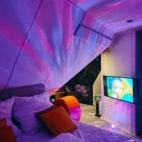Romantic getaway - Bathtub for 2 - Netflix، فندق في Mögglingen