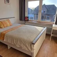 Kleve में, होटल Ein bequemes Zimmer in einer ruhigen Umgebung Näher Zentrum mit gemeinsam genutzte Bad und Küchengeräte