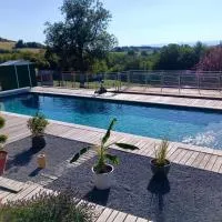 Bel-Air des Collines, hotell i Saint-Martin-dʼAoût