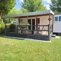 Location Mobil-home Camping 3 étoiles St-Jean-Pied-de-Port Pays Basque, hotel a Ascarat