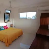 Cuatunalco में, होटल Valentina Salchi Amar Playas vírgenes, paz, creatividad, wifi