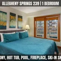 AS 239 Pool-View Panorama Ski-InOut King Bed Full Resort, hotel in Snowshoe