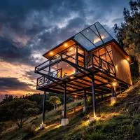 Alma de Campo Laguna Suesca - Glampings & Cabañas Suesca, hotell i Suesca