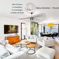 Villa du Vert Touquet - 10 pers proche Lille, hotel en Bois-Grenier