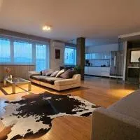 Modern Top Floor Loft, Private Terrace, Near Center & Free Parking, hotel v destinaci Trnávka