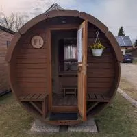 Schlaffass auf der Fischer-Ranch, hotel u gradu 'Westerheim'
