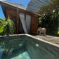 Ti Kaz à Suzy près de la plage - Makiese Resort, khách sạn ở Belle-Allée
