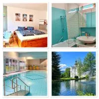 Tonis Appartements Lofer - Maui Ferienwohnung mit Pool & Bergblick、ザンクト・マルティン・バイ・ローファーのホテル