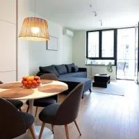 BELGRADE WATERFRONT Gallery Apartments FREE Garage โรงแรมในSajmište