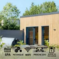 îlot cosy and SPA -Gite à 15 Min DU ZOO DE BEAUVAL, hotel a Luçay-le-Mâle