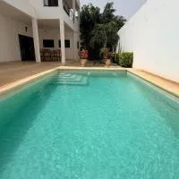 Villa Mame Antou - Piscine sans vis-à-vis - plage à 5 min - 8 personnes, hotel em Ngaparou