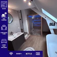 Gîte Saphir - SAUNA - Pairi Daiza - 6 pers, ξενοδοχείο σε Brugelette