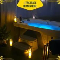 Studio cosy - Jacuzzi inclus - À 5 min du Mans, hotel em Mulsanne