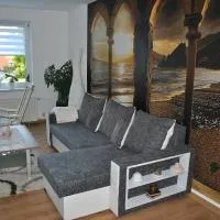 Hagebök에 위치한 호텔 Ferienwohnung Thiedmann