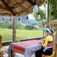 Mai Chau Wooden Boutique Homestay, hotelli kohteessa Mai Hạ