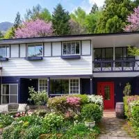 美食の宿 The Kawaguchiko Villa, hotel em Fujikawaguchiko