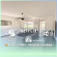 Le Jardin Secret I Jardin Privé I Pet Friendly I Proche Colmar, хотел в Horbourg