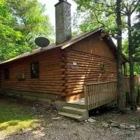 Private Log Cabin #3 at Wisteria, отель в городе Юрика-Спрингс