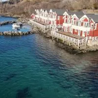 Viesnīca Sjøhus ved Tjeldsundet - House by the sea pilsētā Evenskjer