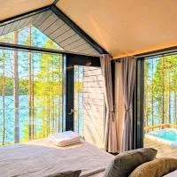 Hossaville Luxe West Lake Cabin II, hotel sa Ruhtinaansalmi
