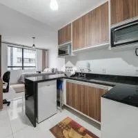 Studio completo em Barueri - Selenita 6 Com Vaga, viešbutis mieste Barueris