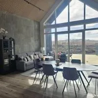 Aurora luxury villa, hotel v destinácii Reykholt