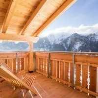 Chalet Henne- Hochgruberhof、セルヴァ・デイ・モリーニのホテル