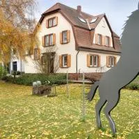 Klostergarten, hotel Grünstadtban