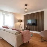 Wohnung im Rheintal, hotel en Küssaberg