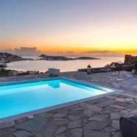 Mont' Rock villas 1، فندق في Posidhonía